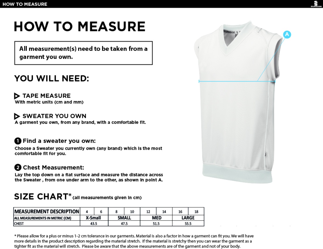 Women's - BLAST SLEEVELESS SWEATER - Ivory - Size Guide