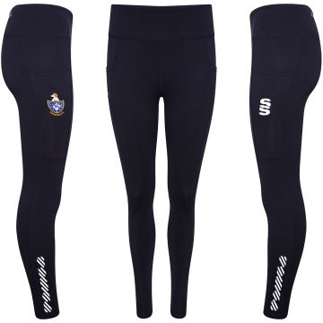 Women's - Performance Full Length Leggings : Navy