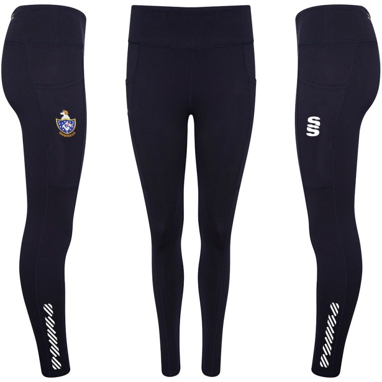 Women's - Performance Full Length Leggings : Navy